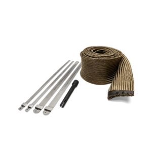 DEI 10022 Titanium Exhaust Sleeve & Locking Ties Kit 010022