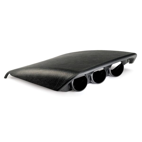 DASH TOP, TRIPLE, 2-1/16 in. , BLACK, FORD MUSTANG 05-09 S197