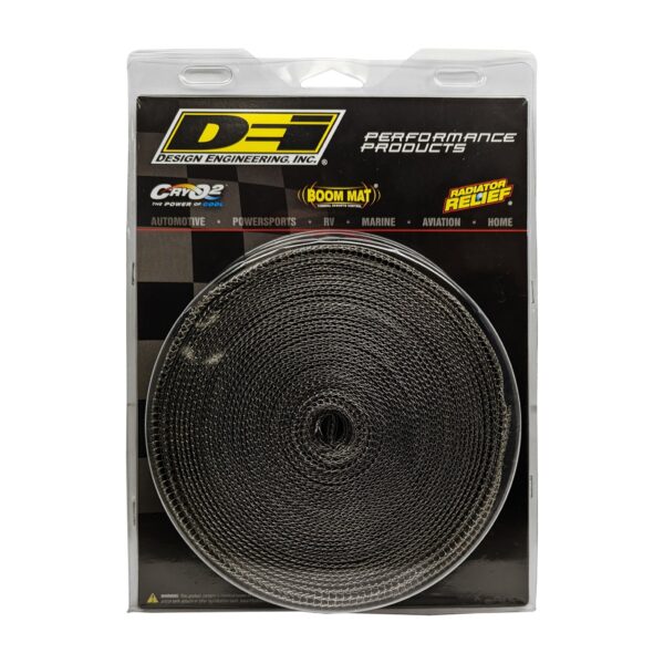 DEI 10058 Black EXO Series Exhaust Wrap 1.5" x 30' 010058