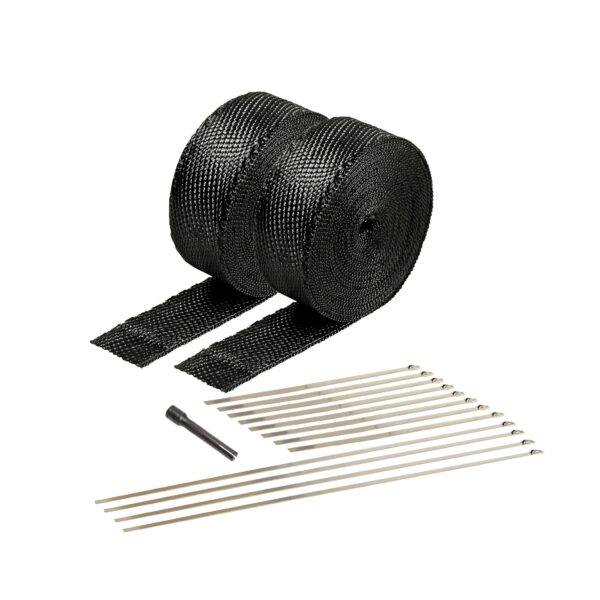 DEI 10073 Black Titanium Exhaust Wrap Kit 010073