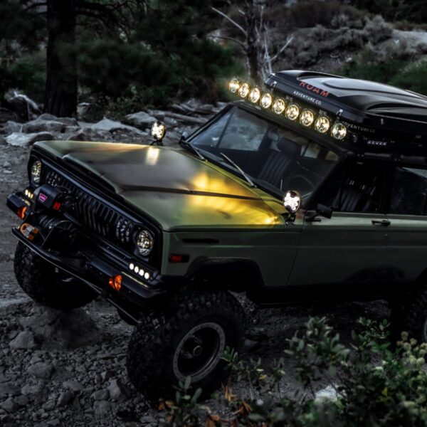 6 inch SlimLite LED - 2-Light System - 50W Spot Beam