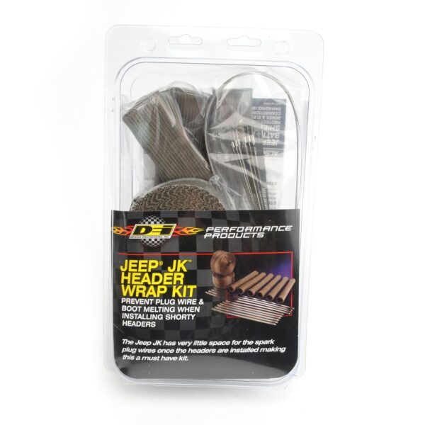 DEI 10136 07-'10 Wrangler JK V6 Titanium Header Wrap Kit 010136