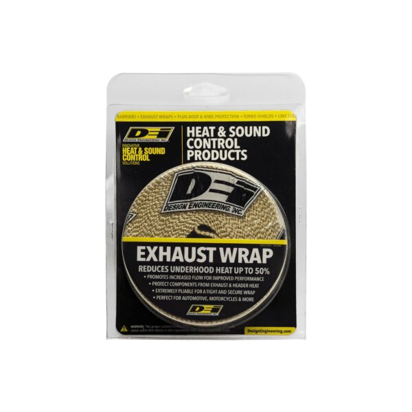DEI 10137 Tan Glass Fiber Exhaust Wrap 2" x 25' 010137