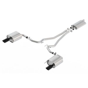 2015-2019 Ford Mustang 2.3L EcoBoost Cat-Back Exhaust System EC-Type Approved Touring