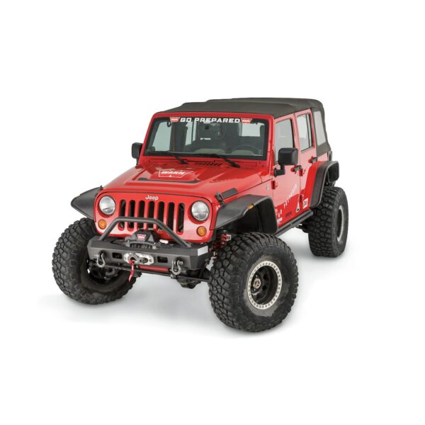 ELITE STUBBY FRONT BUMPER JEEP JK WITH GRILLE GUARD