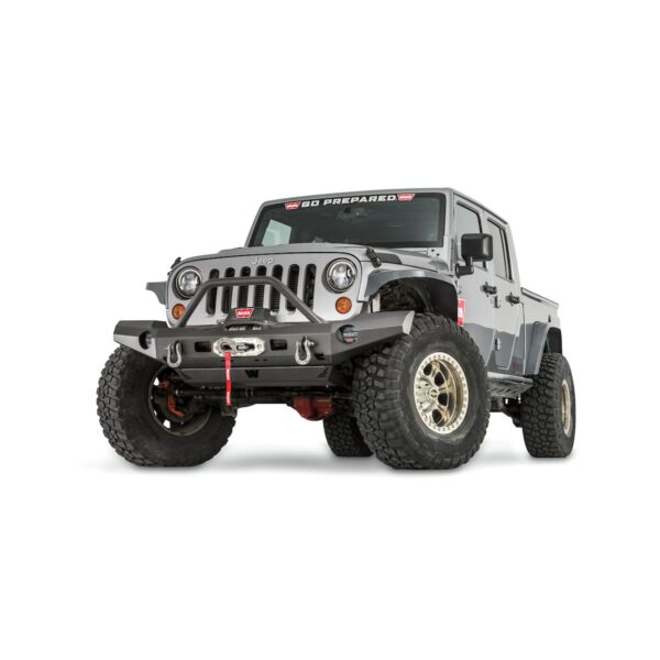 ELITE FRONT BUMPER JEEP JK WITH GRILLE GUARD