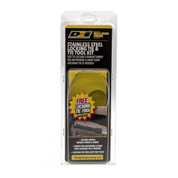 DEI 10207 Stainless-Steel Locking Tie & Tool Kit