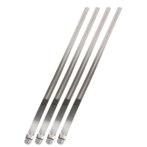 DEI 10212 Stainless-Steel Positive Locking Ties 12mm x 14" (4-Pack) 010212