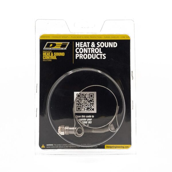 DEI 10215 Wide Band Stainless-Steel Clamp 1.88"-2.19" 010215
