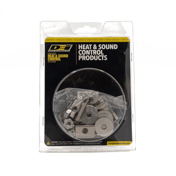 DEI 10222 Heat Shield Mounting Kit 8-Pack