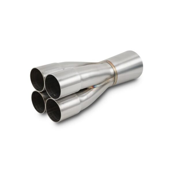 4-1 Merge Collector, 1.75" Inlet I.D.; Merge O.D. - 2.50"; Outlet O.D. - 3.00"