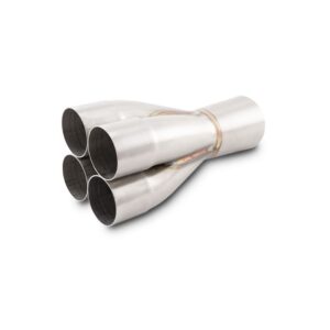 4-1 Merge Collector, 2.375" Inlet I.D.; Merge O.D. - 3.00"; Outlet O.D. - 3.50"