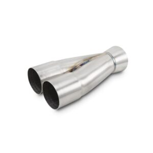 2-1 Merge Collector, 2" Inlet I.D. x 2.5" Outlet O.D., 8.13" Overall Length