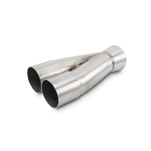 2-1 Merge Collector, 2" Inlet I.D. x 2.5" Outlet O.D., 8.13" Overall Length