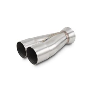2-1 Merge Collector, 2.25" Inlet I.D. x 3" Outlet O.D., 8.75" Overall Length