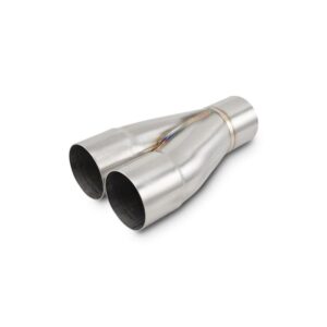2-1 Merge Collector, 2.5" Inlet I.D. x 2.5" Outlet O.D., 8.50" Overall Length