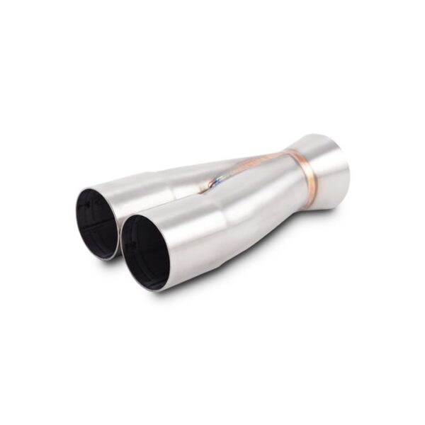 2-1 Merge Collector, 1.875" Inlet I.D. x 2.50" Outlet O.D., 7.75" Overall Length
