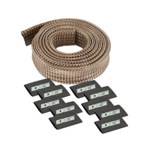 DEI 10475 Titanium Protect-A-Sleeve  4 ft. x 1/2 in. Inner Diameter 010475