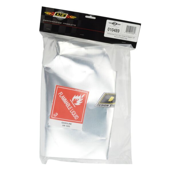 DEI 10489 Reflective Fuel Can Cover 5 Gallon Round Plastic Jug 010489