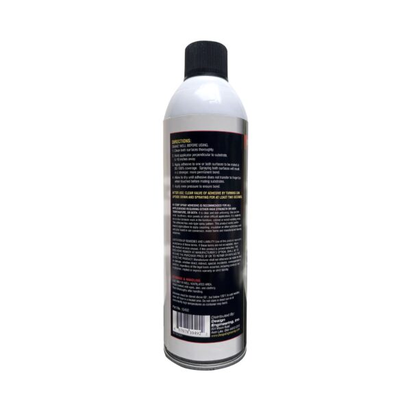 DEI 10492 Improved Formula Hi-Temp Spray Adhesive