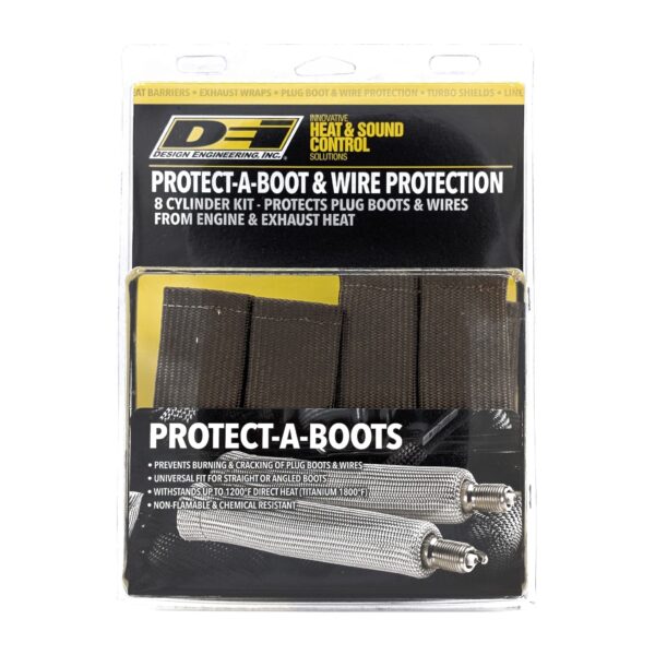 DEI 10544 Titanium Protect-A-Boot XL Ringless 8" 8-Pack 010544