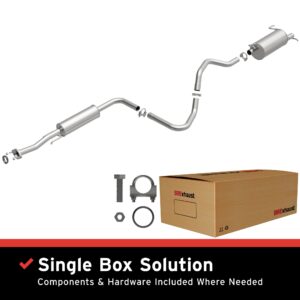 BRExhaust 2007-2012 Nissan Sentra 2.0L Direct-Fit Replacement Exhaust System