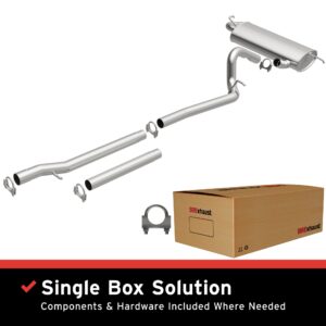 BRExhaust 2007-2011 Jeep Wrangler 3.8L Direct-Fit Replacement Exhaust System