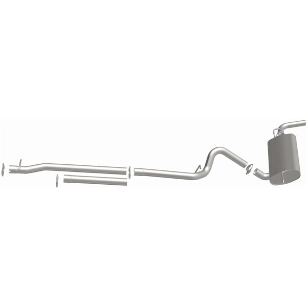 BRExhaust 2007-2011 Jeep Wrangler 3.8L Direct-Fit Replacement Exhaust System