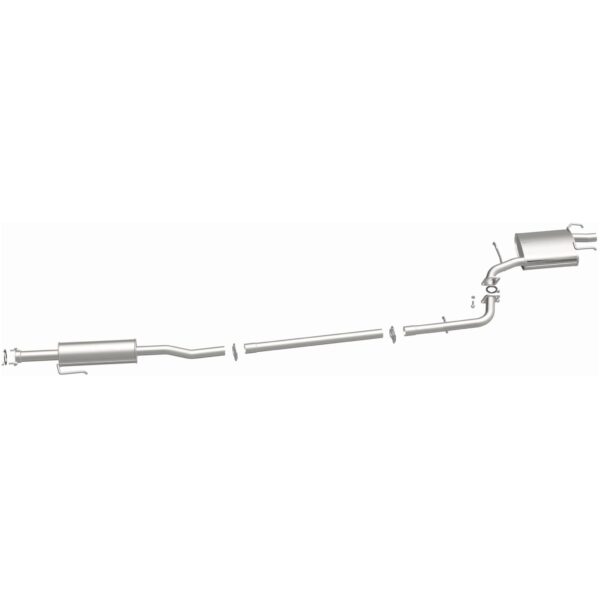 BRExhaust 2007-2011 Toyota Camry Direct-Fit Replacement Exhaust System