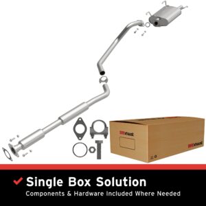 BRExhaust 2000-2001 Nissan Sentra 1.8L Direct-Fit Replacement Exhaust System