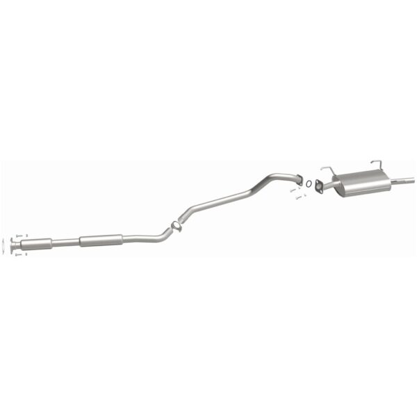 BRExhaust 2000-2001 Nissan Sentra 1.8L Direct-Fit Replacement Exhaust System