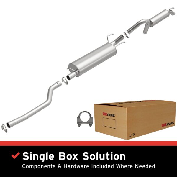 BRExhaust Direct-Fit Replacement Exhaust System 106-0092