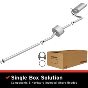 BRExhaust 1998-2002 Honda Accord 2.3L Direct-Fit Replacement Exhaust System