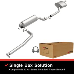 BRExhaust 2003-2007 Ford Focus Direct-Fit Replacement Exhaust System