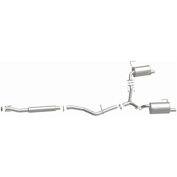 BRExhaust 2008-2013 Subaru Direct-Fit Replacement Exhaust System