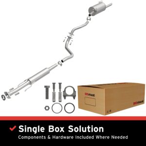 BRExhaust 2012-2017 Nissan Versa 1.6L Direct-Fit Replacement Exhaust System