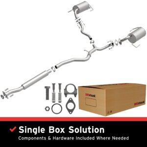BRExhaust 2005-2007 Subaru Outback 3.0L Direct-Fit Replacement Exhaust System