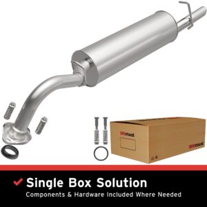 BRExhaust 2006-2012 Toyota Yaris 1.5L Direct-Fit Replacement Exhaust System