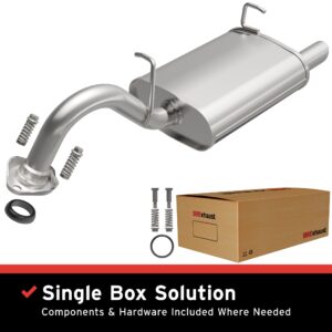 BRExhaust 2006-2015 Toyota Yaris 1.5L Direct-Fit Replacement Exhaust System