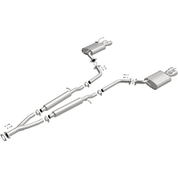 BRExhaust 2006-2008 INFINITI M35 3.5L Direct-Fit Replacement Exhaust System