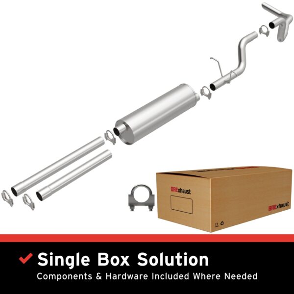 BRExhaust 1987-1996 Ford F-150 Direct-Fit Replacement Exhaust System