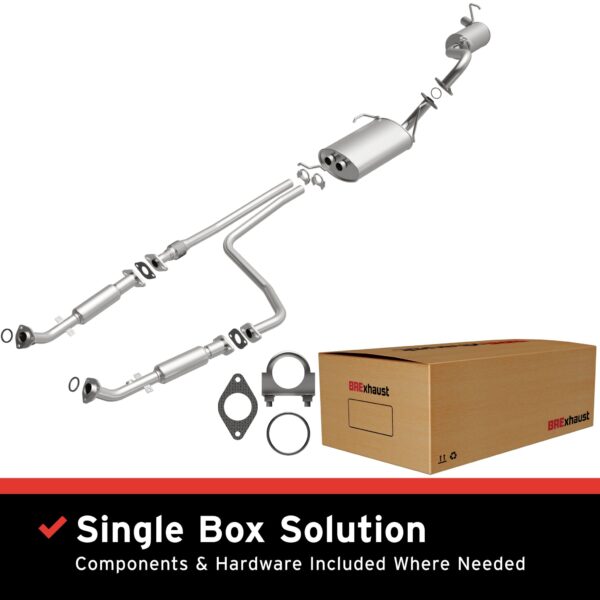 BRExhaust Direct-Fit Replacement Exhaust System 106-0207
