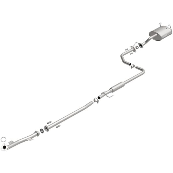 BRExhaust 1992-1995 Honda Civic 1.5L Direct-Fit Replacement Exhaust System
