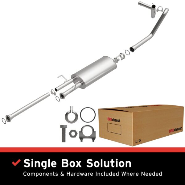 BRExhaust 2009-2021 Toyota Tundra Direct-Fit Replacement Exhaust System