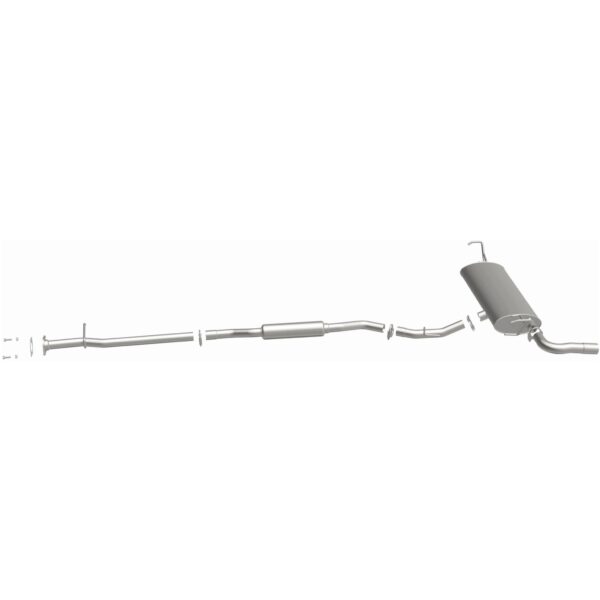 BRExhaust 2008-2015 Nissan Direct-Fit Replacement Exhaust System
