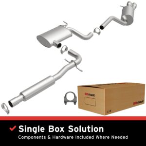BRExhaust 2005-2011 Volkswagen Jetta 2.5L Direct-Fit Replacement Exhaust System