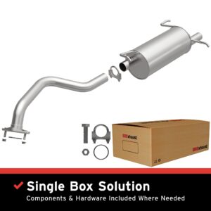 BRExhaust 2007-2012 Nissan Sentra Direct-Fit Replacement Exhaust System