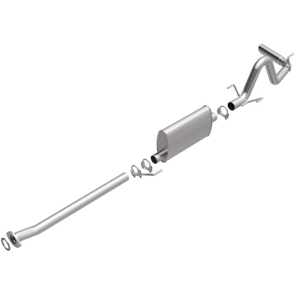 BRExhaust 2013-2017 Toyota Tacoma 2.7L Direct-Fit Replacement Exhaust System