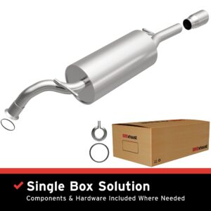 BRExhaust 2004-2006 Scion xA 1.5L Direct-Fit Replacement Exhaust System