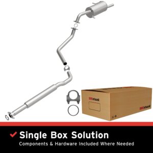 BRExhaust 1999-2003 Mazda Protege Direct-Fit Replacement Exhaust System